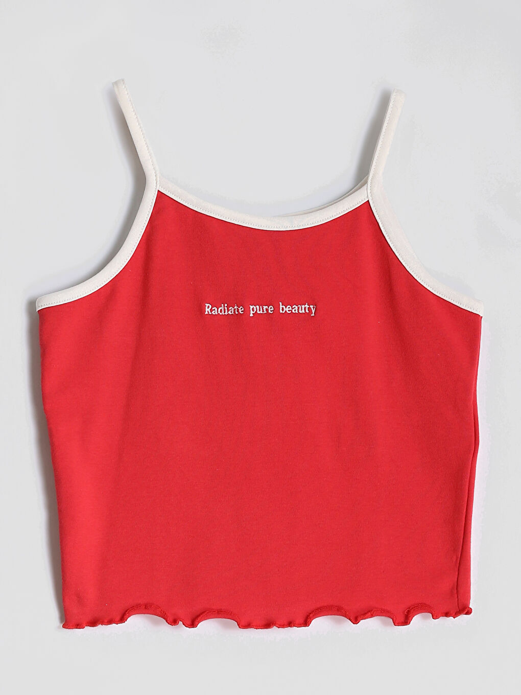 قميص داخلي بدون أكمام مطبوع للبنات