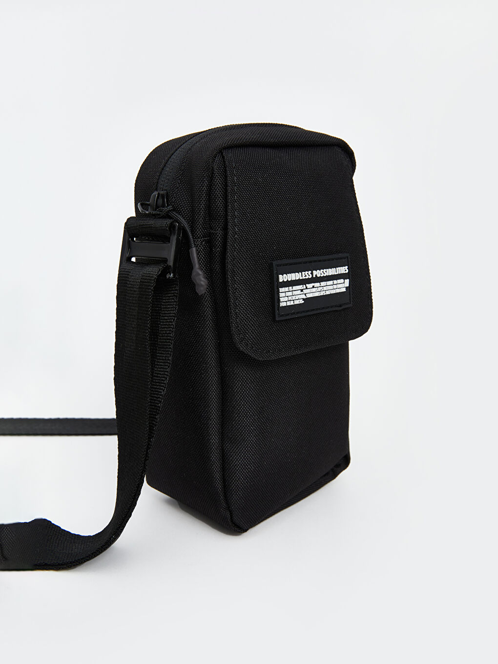 LCW ACCESSORIES Text Printed Men's Sling Bag -W53285Z8-HUC