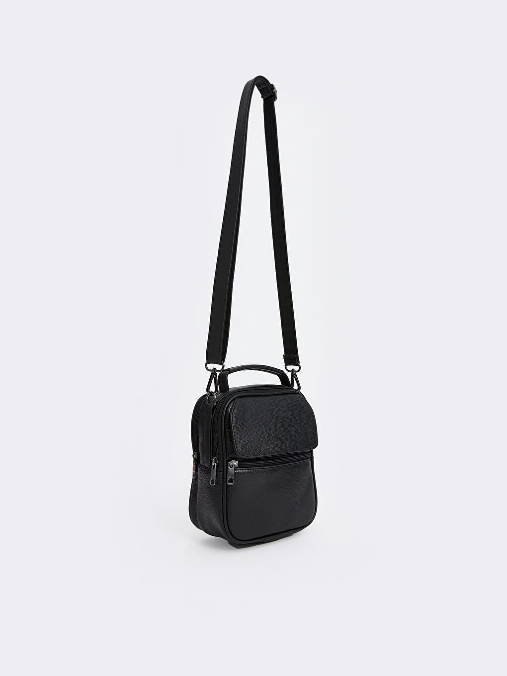 LCW ACCESSORIES Faux Leather Men's Shoulder Bag -W53286Z8-CVL