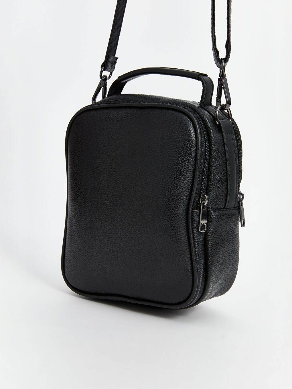 LCW ACCESSORIES Faux Leather Men's Shoulder Bag -W53286Z8-CVL