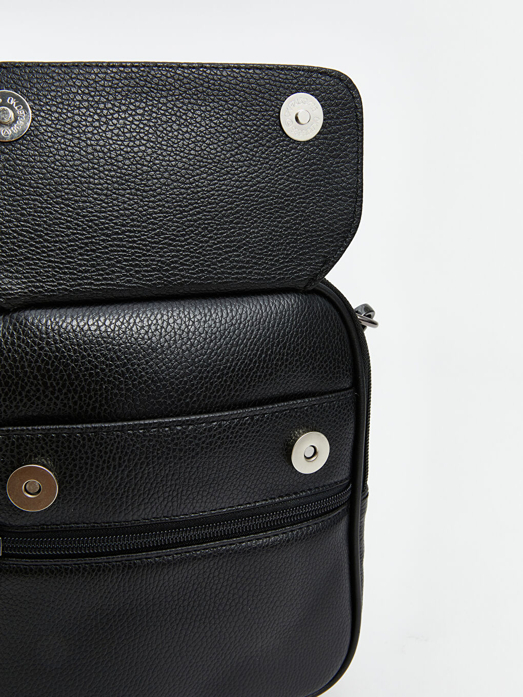 LCW ACCESSORIES Faux Leather Men's Shoulder Bag -W53286Z8-CVL