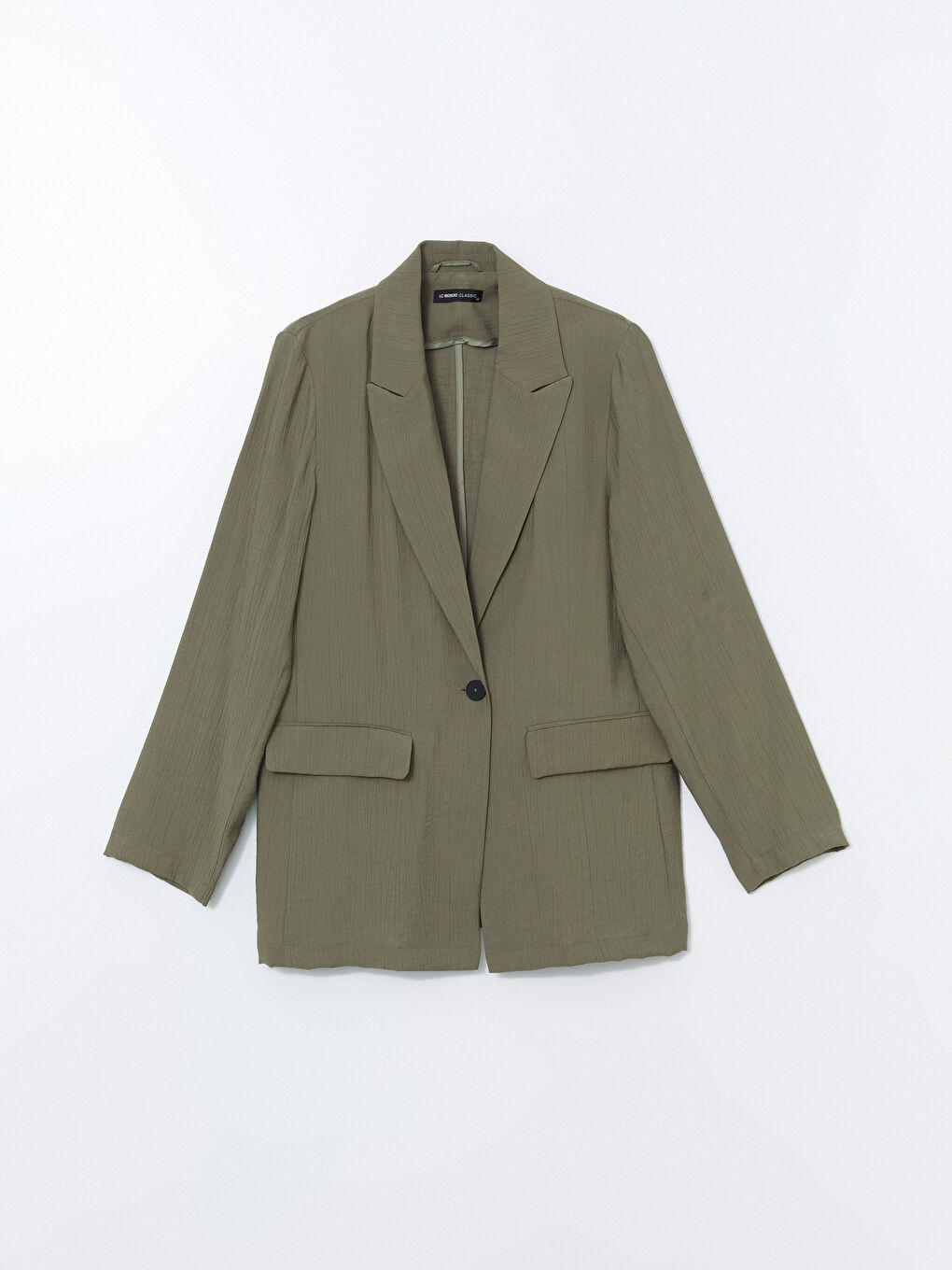 LCWAIKIKI Classic Regular Fit Women's Blazer Jacket -S5KG82Z8-H4A