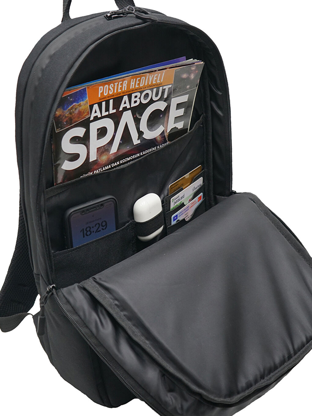 حقيبة ظهر للرجال بجيب للكمبيوتر المحمول-5