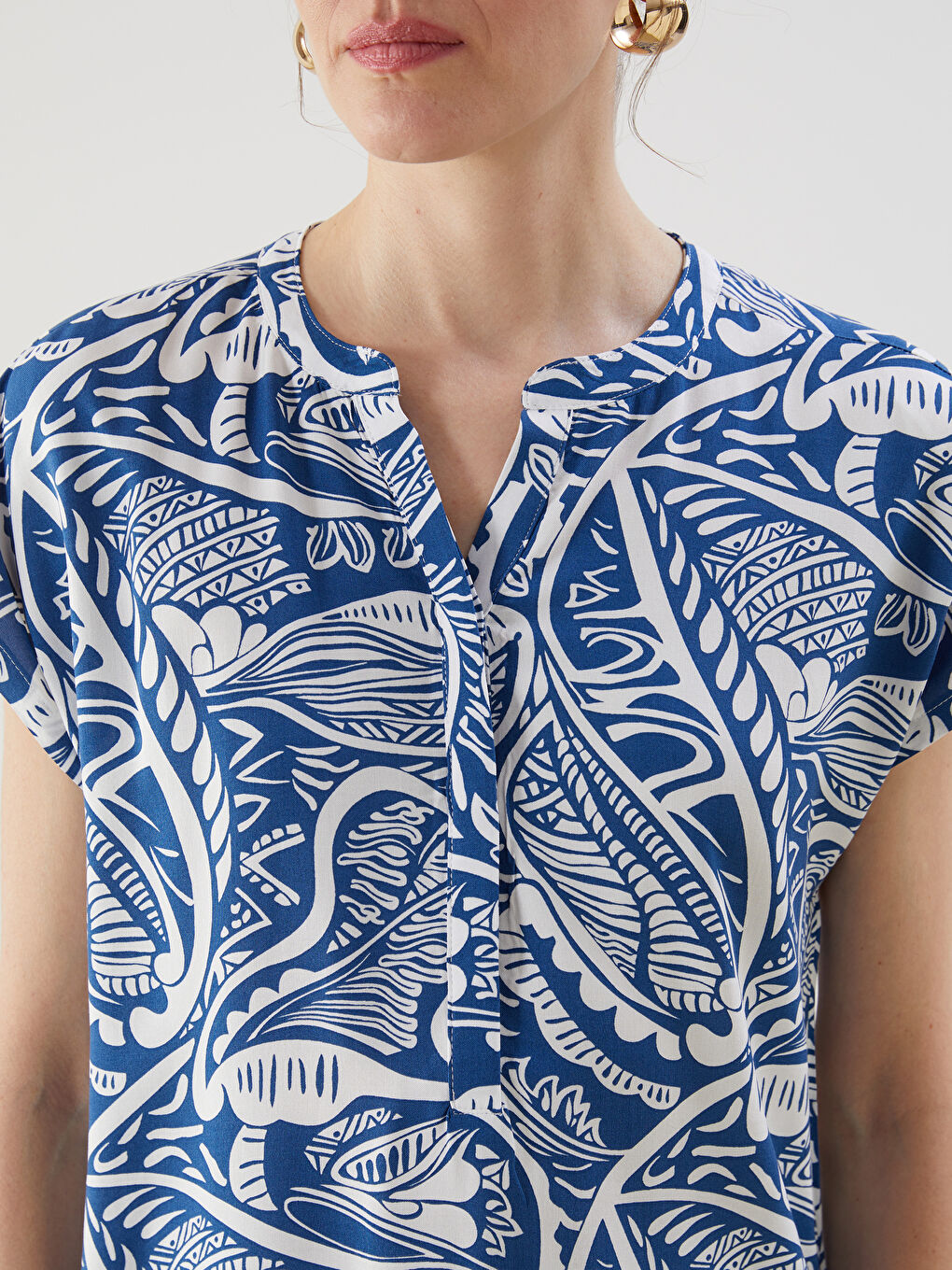 LC Waikiki Woman NAVY Blouse -S5KG93Z8-LSJ