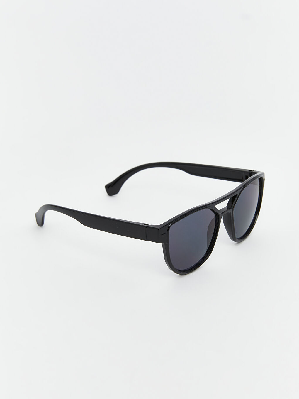 Siyah Renkli Camlı Erkek Çocuk Güneş Gözlüğü-1