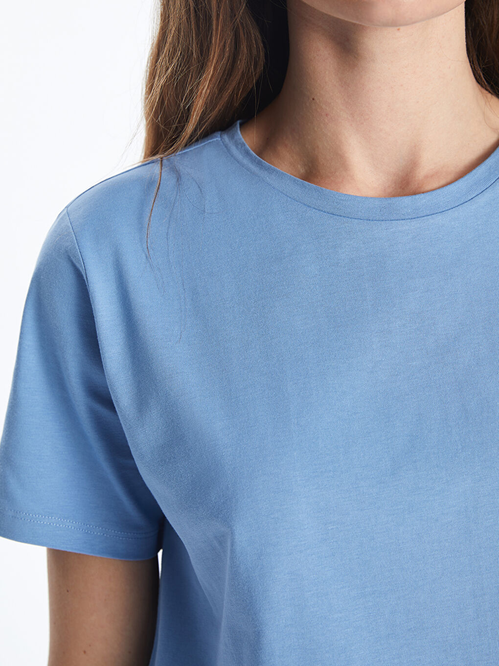 LCWAIKIKI Classic Crew Neck Women's T-Shirt -S5KH47Z8-QZ8