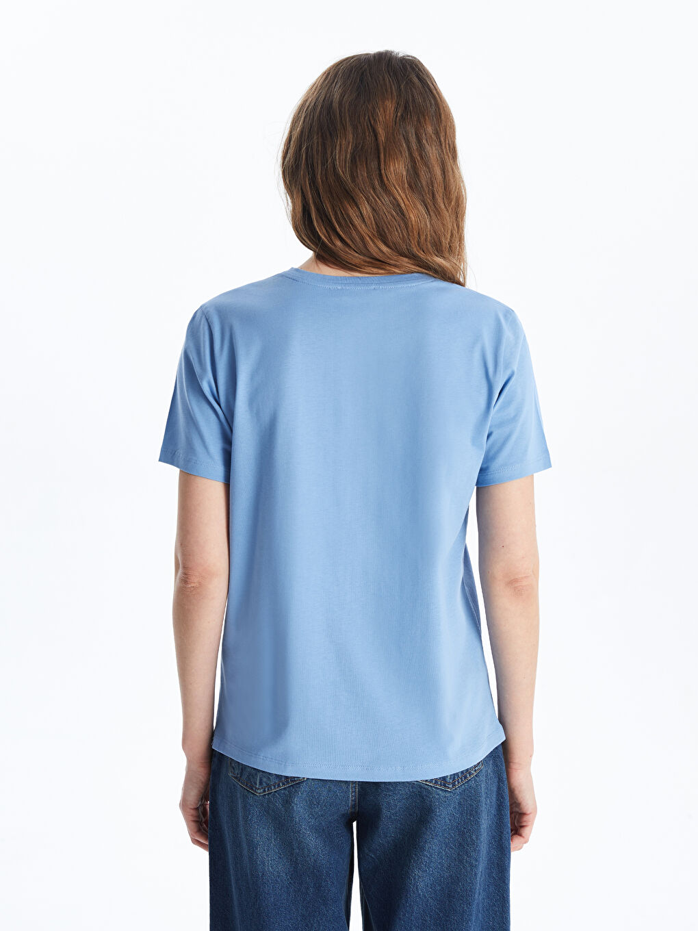 LCWAIKIKI Classic Crew Neck Women's T-Shirt -S5KH47Z8-QZ8