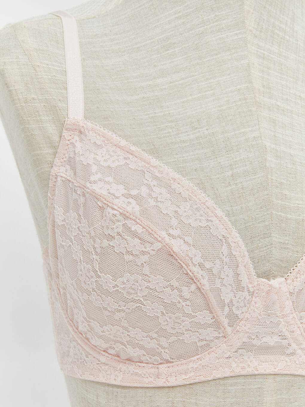 LCW DREAM Wired Non-Padded Lace T-Shirt Bra -S5KH53Z8-FSM