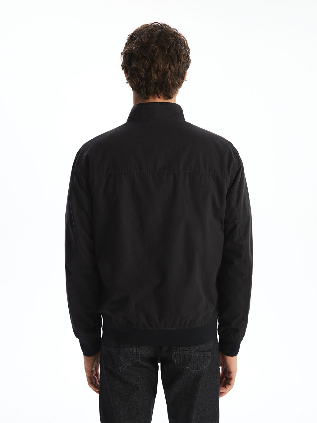 LCW ECO Standard Fit Funnel Neck Men's Coat -S5KH97Z8-RQL