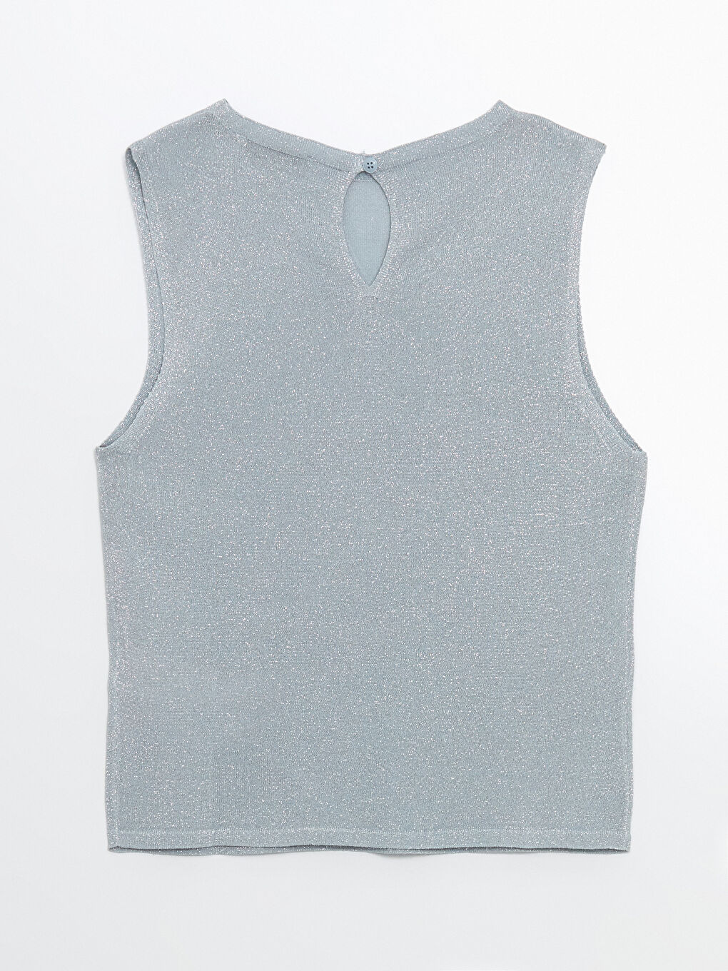 Crew Neck Women'S Knit Sweater Vest -S5KI66Z8-QXL