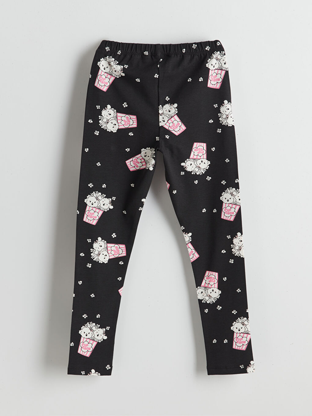 Floral Girls' Tights with Elastic Waistband -S5KI80Z1-LQJ