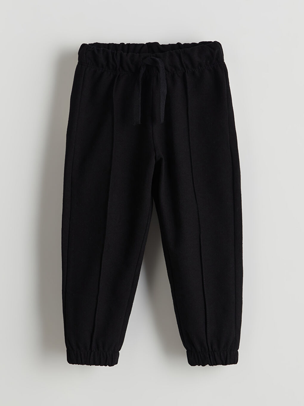 Siyah Beli Lastikli Erkek Çocuk Jogger Eşofman Alt