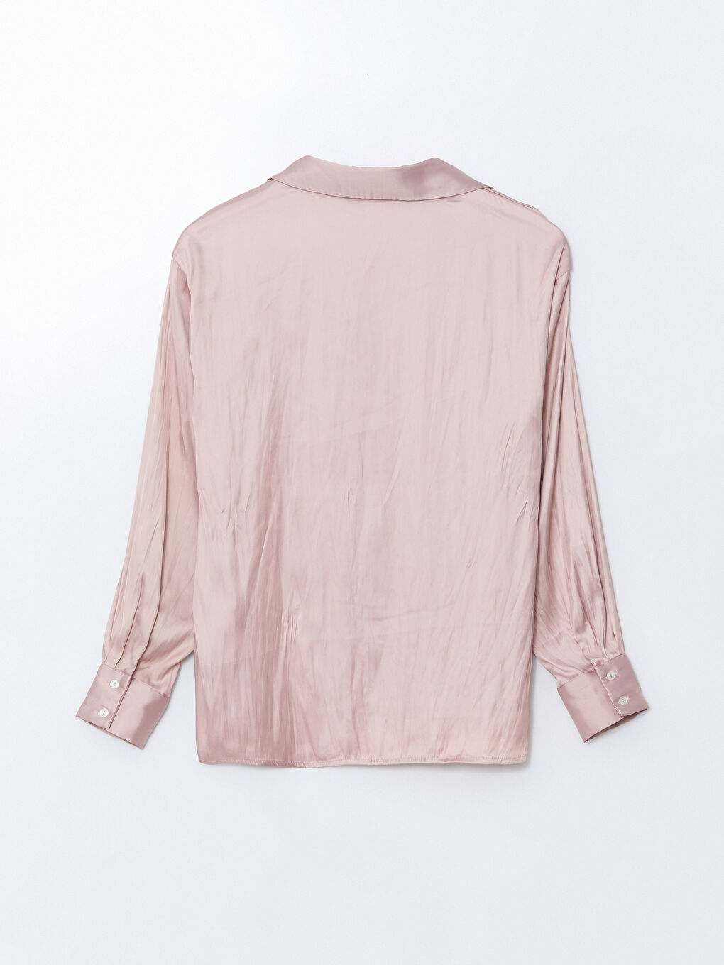 LCW ECO Pembe Oversize Kadın Gömlek - 5