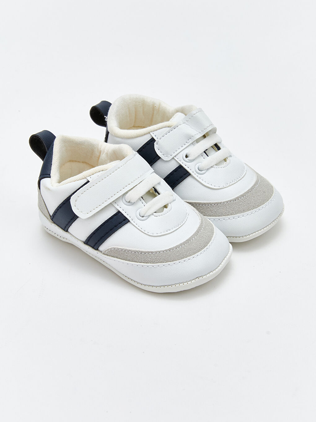 Chaussures de Pré-Marche à Lacets et Velcro pour Garçons