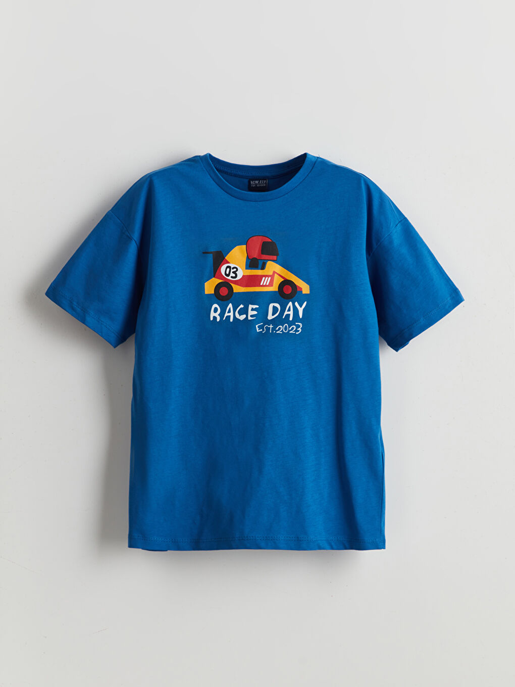 Printed Cotton Boys' T-Shirt -S5KJ63Z1-R4A