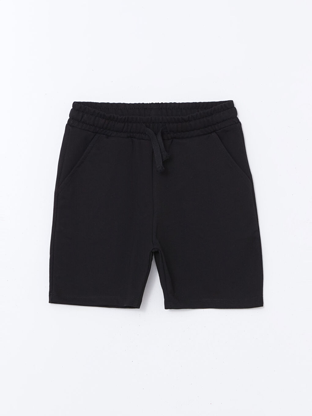 Siyah Beli Lastikli Erkek Çocuk Şort