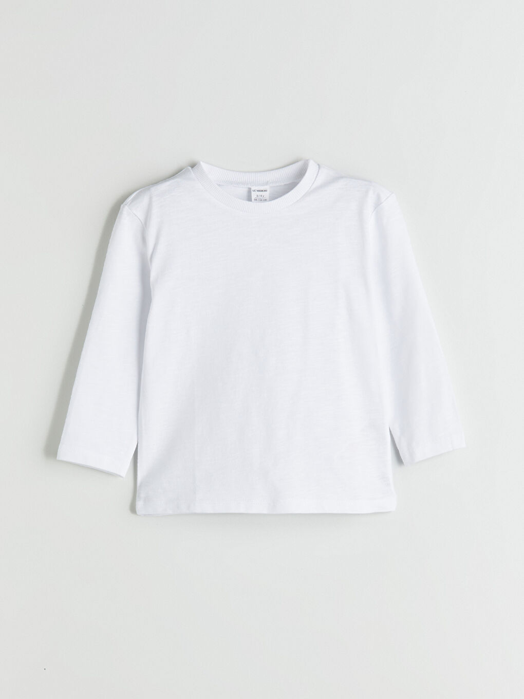 Дөңгелек жағалы негізгі ұлдарға арналған футболка