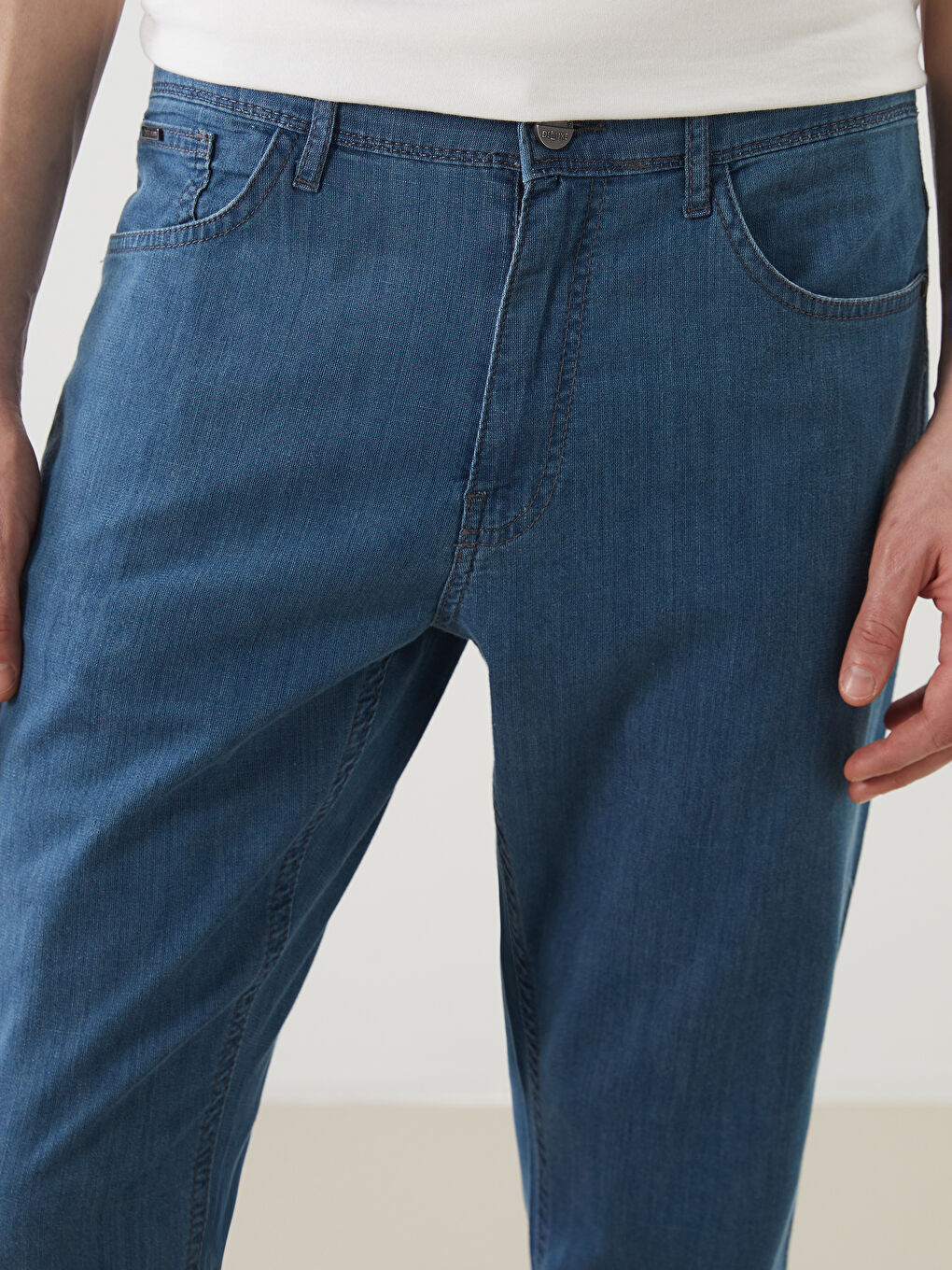 LCW Jeans Indigo 779 Regular Fit Erkek Jean Pantolon - 2