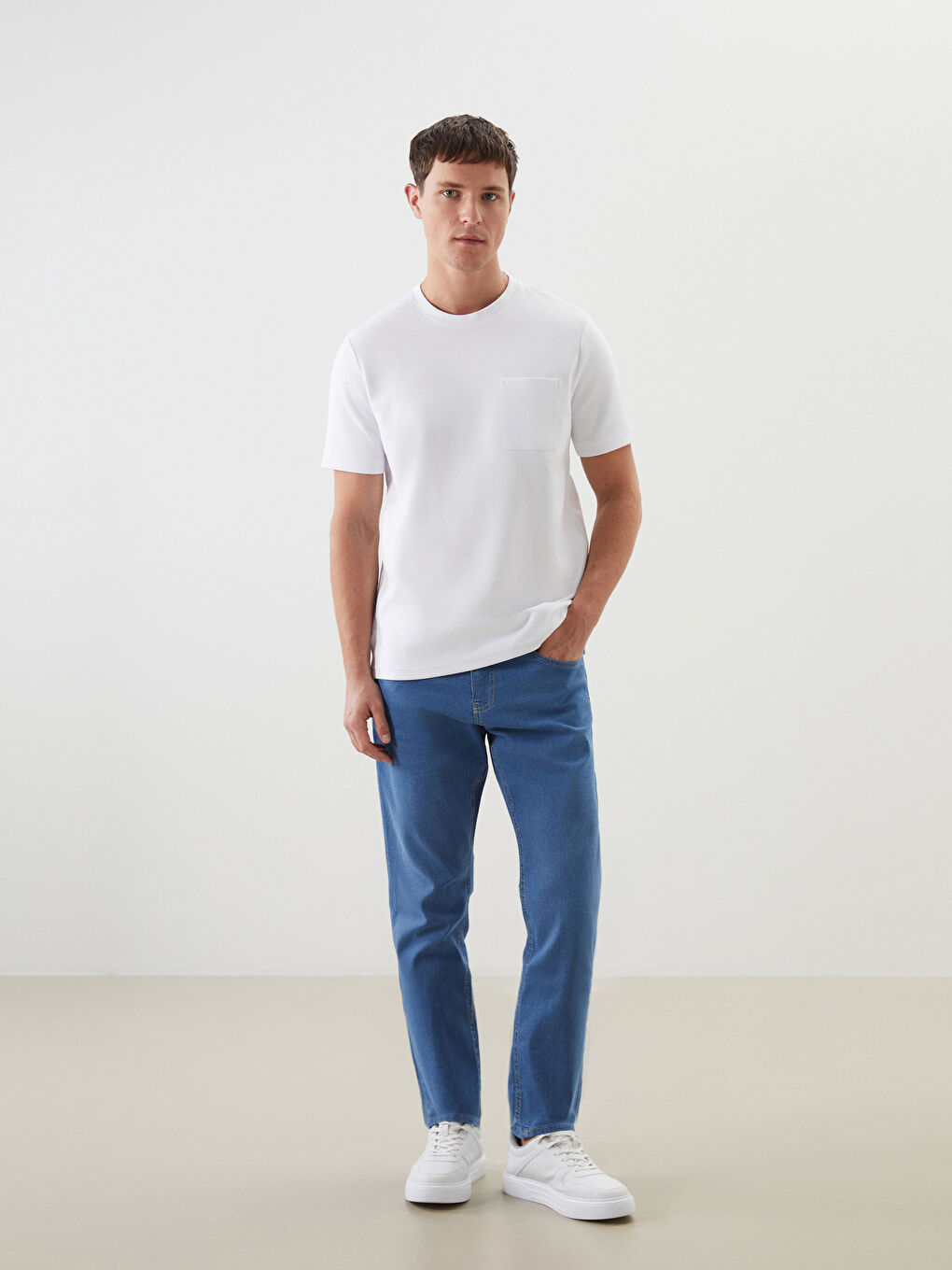 Slim Fit Men's Denim Trousers -S5KK62Z8-311
