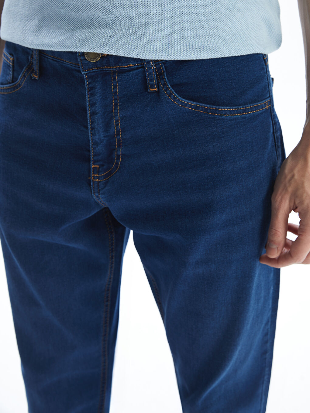 Slim Fit Men's Denim Trousers -S5KK62Z8-507