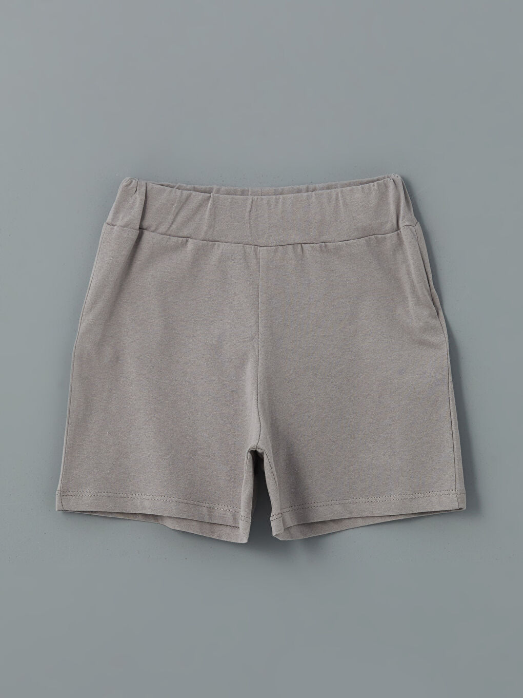 LCW ECO Crew Neck Girls T-Shirts and Shorts -S5KK72Z4-J5E