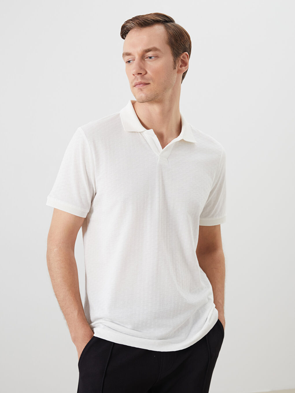 LCWAIKIKI Classic Men's Polo Neck T-Shirt -S5KL82Z8-MJQ