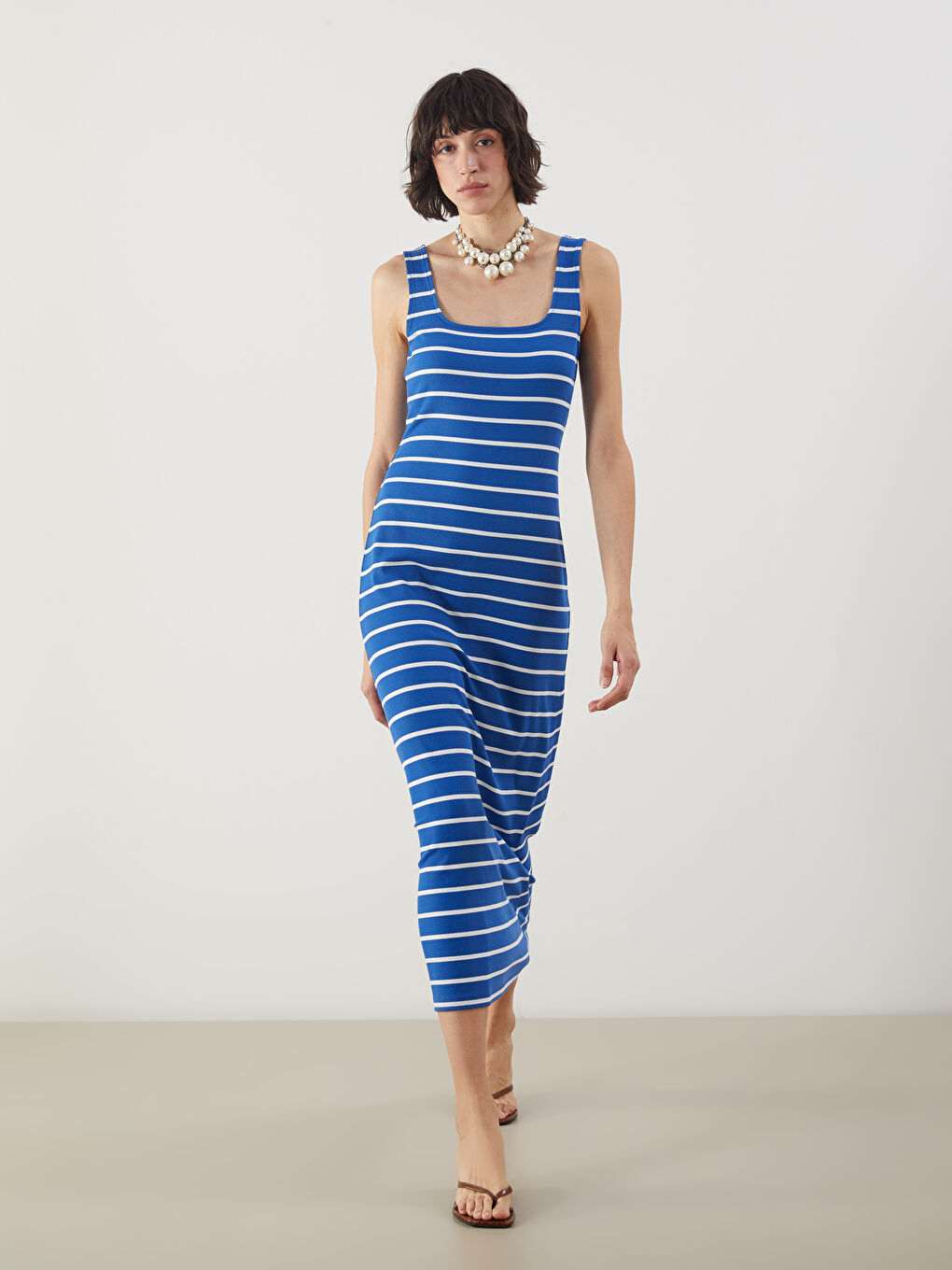 LCW Vision Woman NAVY Dress -S5KL84Z8-LGS