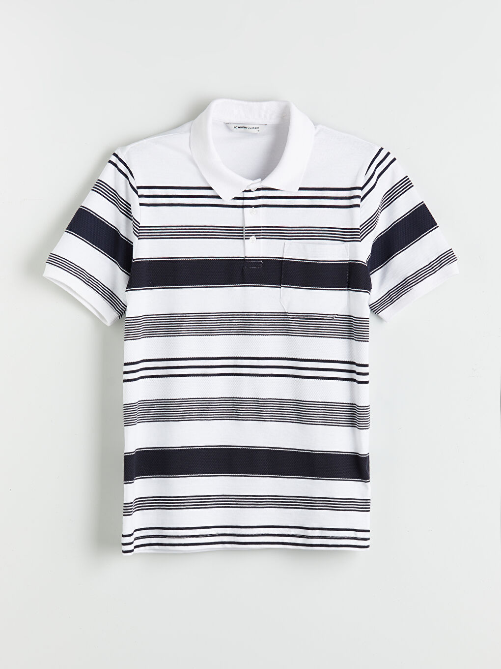 LCWAIKIKI Classic Polo Neck Color Block Men's T-Shirt -S5KL86Z8-LJX