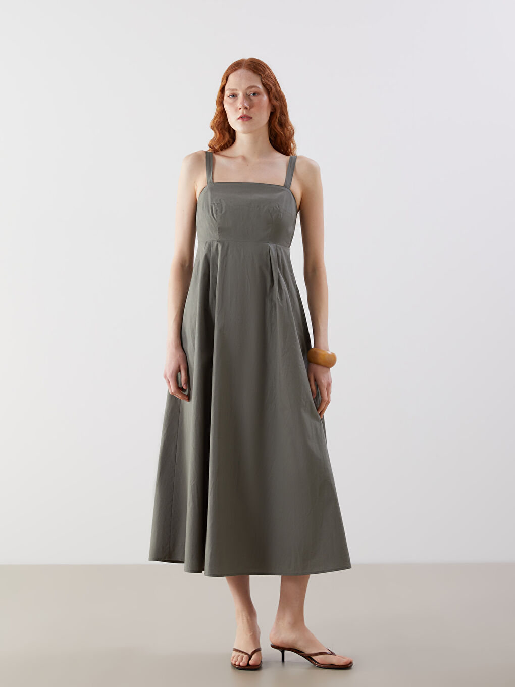 Woman KHAKI Dress -S5KL89Z8-R1C