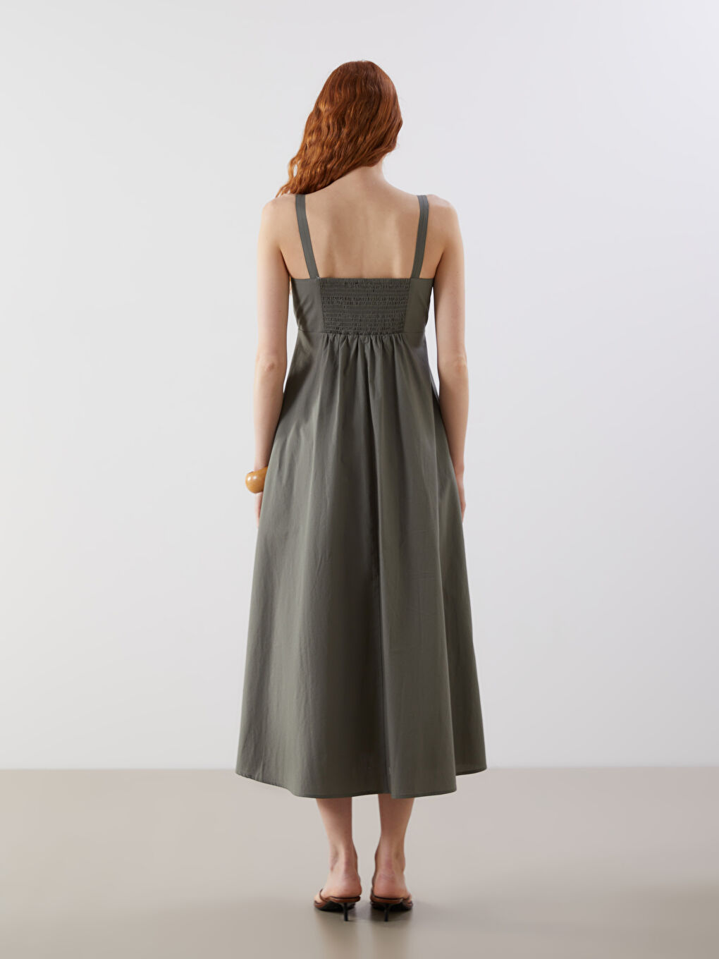 Woman KHAKI Dress -S5KL89Z8-R1C