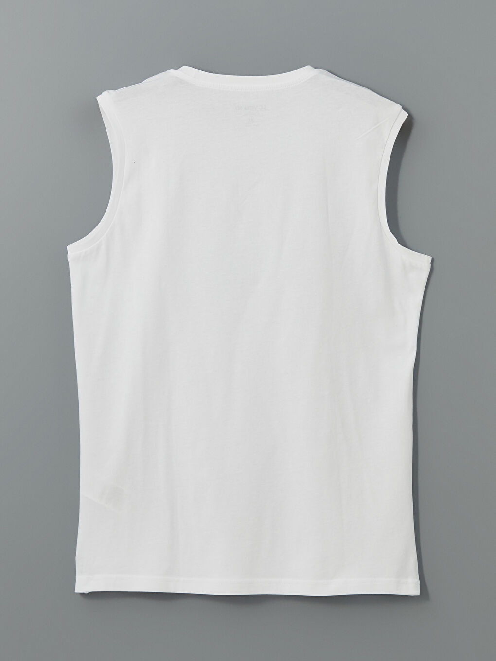 Crew Neck Printed Men's Sleeveless T-Shirt -S5KL98Z8-Q6K
