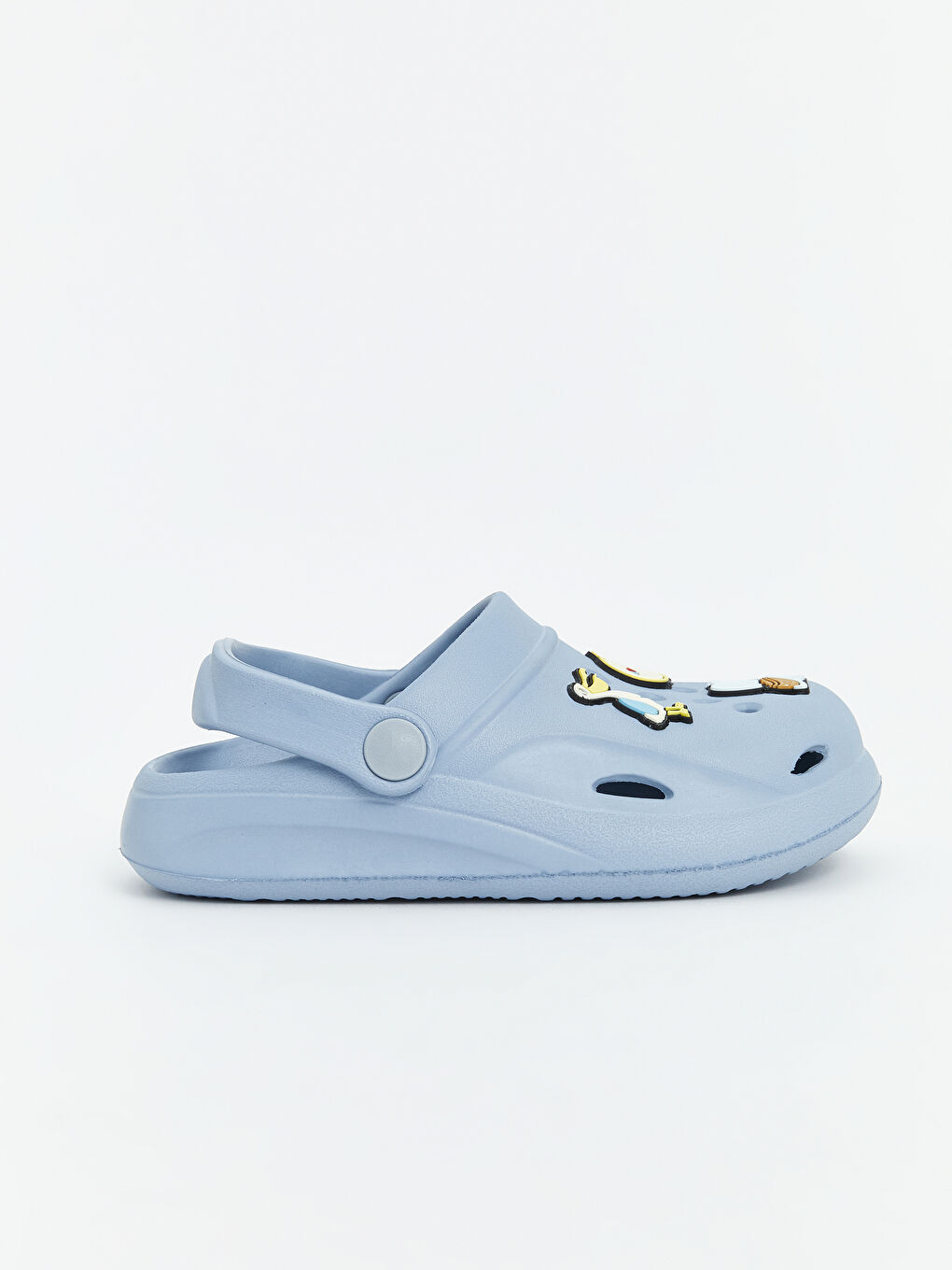 LCW STEPS Mavi Baskılı Erkek Bebek Plaj Sandaleti - 1