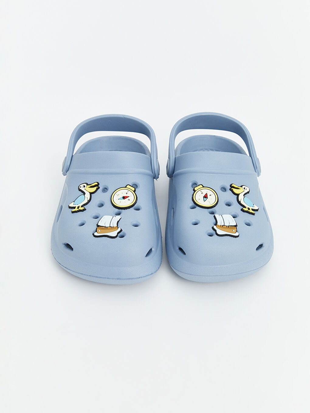 LCW STEPS Mavi Baskılı Erkek Bebek Plaj Sandaleti - 2