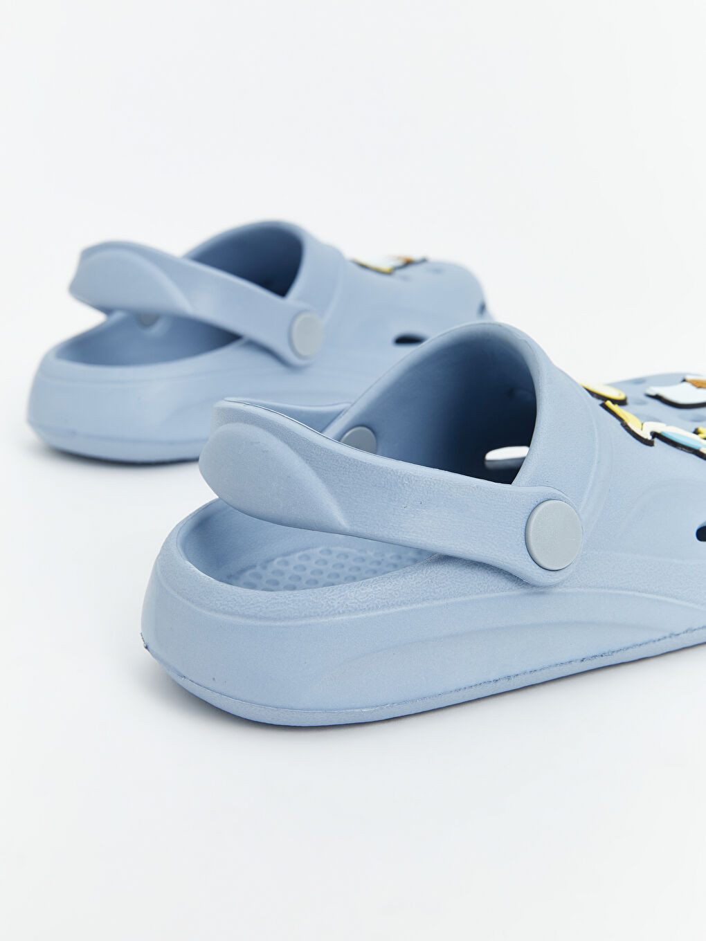 LCW STEPS Mavi Baskılı Erkek Bebek Plaj Sandaleti - 4
