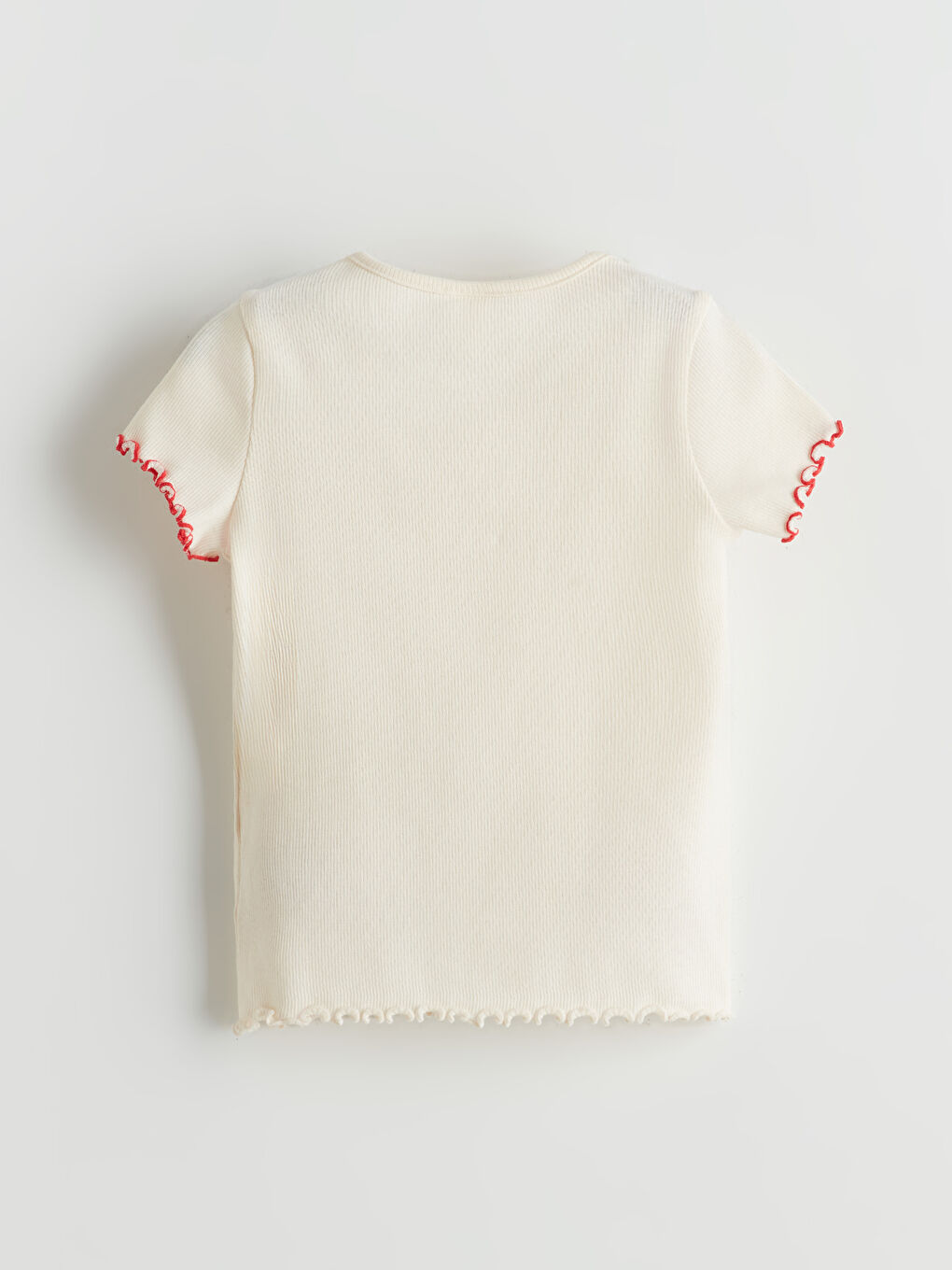 Bow Printed Girls' Blouse-1