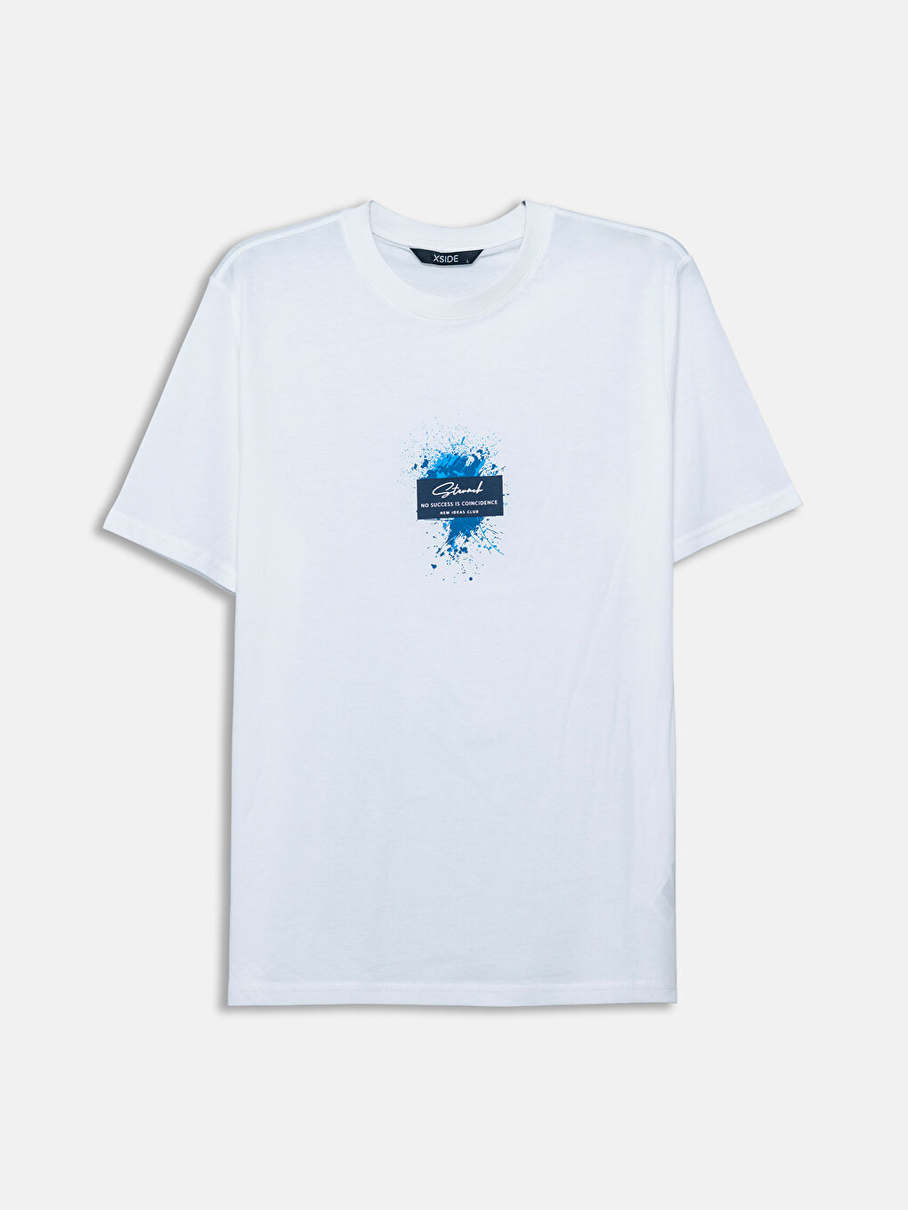 XSIDE Crew Neck Printed Men's T-Shirt -S5KM72Z8-R9J