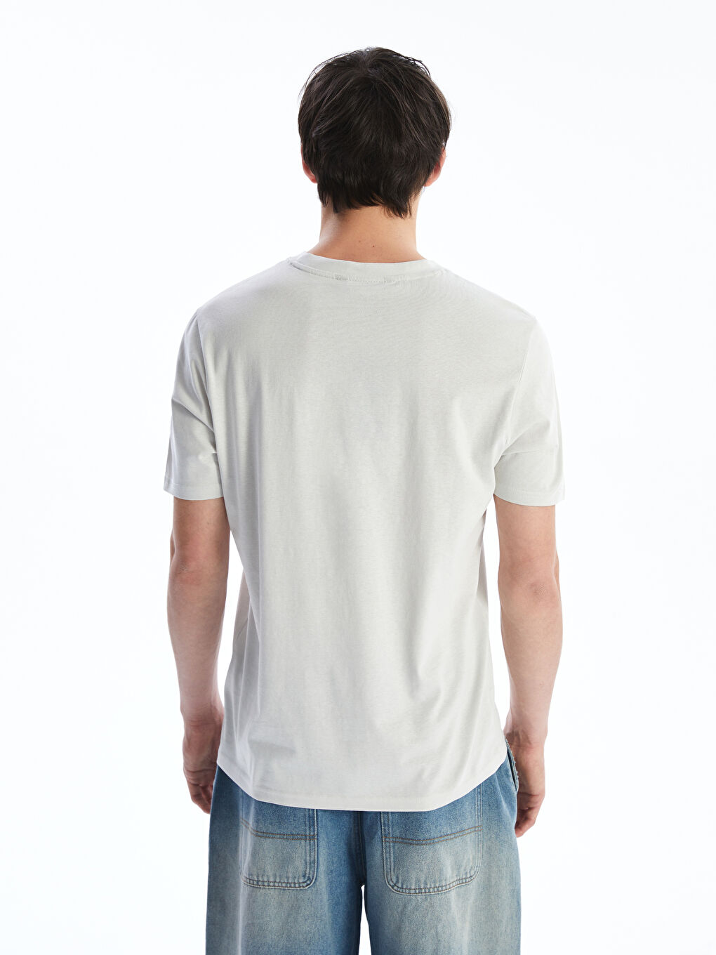 XSIDE Crew Neck Printed Men's T-Shirt -S5KM75Z8-VXR