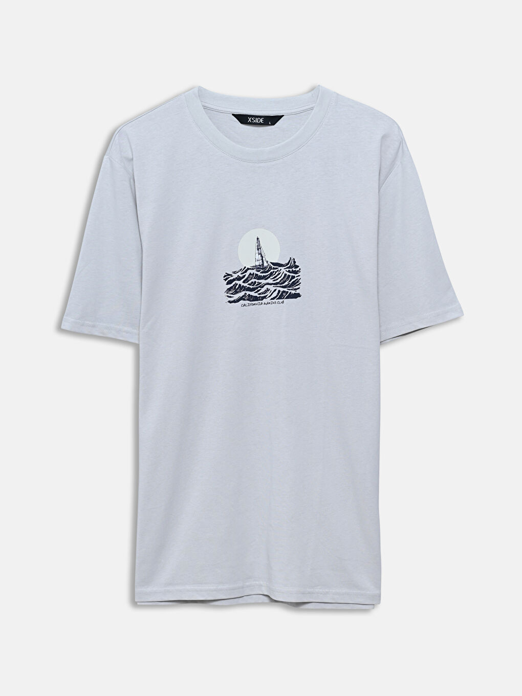 XSIDE Crew Neck Printed Men's T-Shirt -S5KM75Z8-VXR