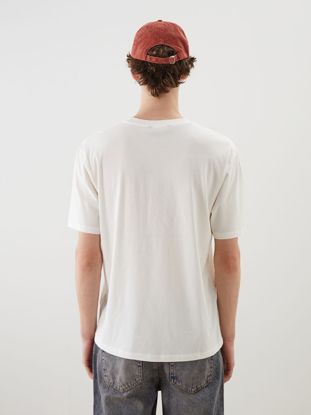 XSIDE Crew Neck Printed Jersey Men's T-Shirt -S5KM78Z8-EEW