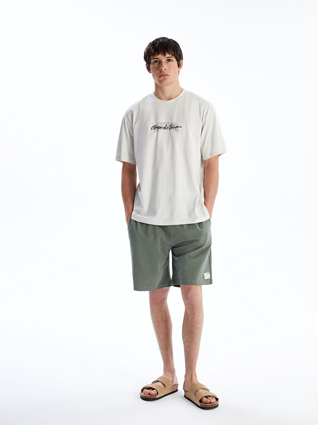 XSIDE Crew Neck Printed Jersey Men's T-Shirt -S5KM79Z8-YUZ
