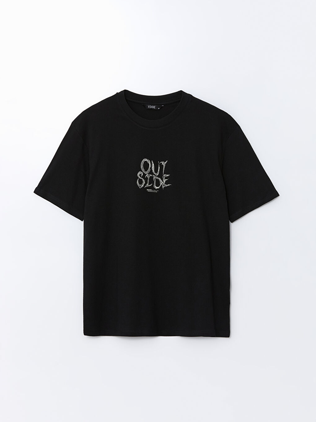 XSIDE Crew Neck Printed Jersey Men's T-Shirt -S5KM81Z8-CVL