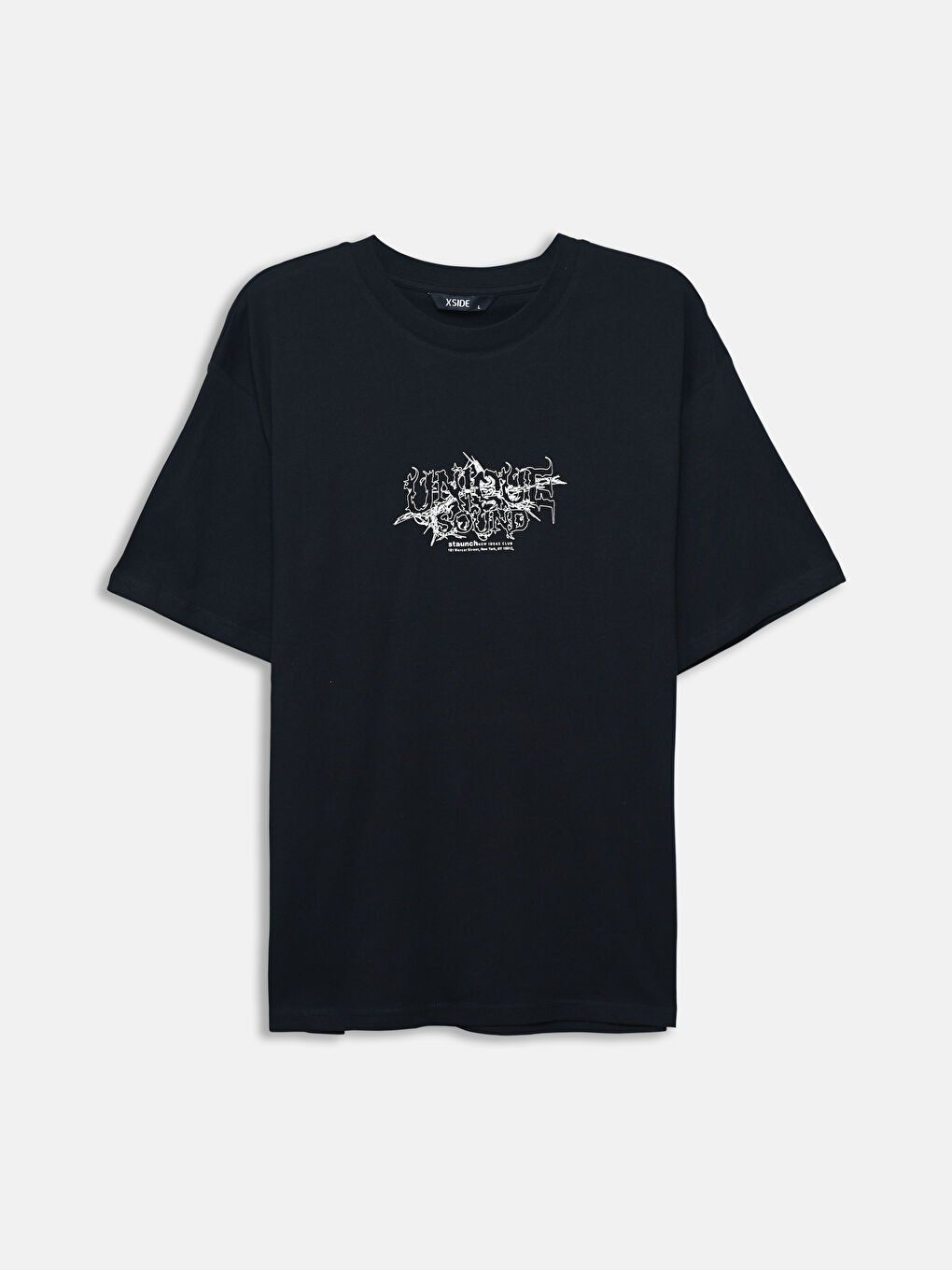 XSIDE Crew Neck Printed Men's T-Shirt -S5KM82Z8-CVL