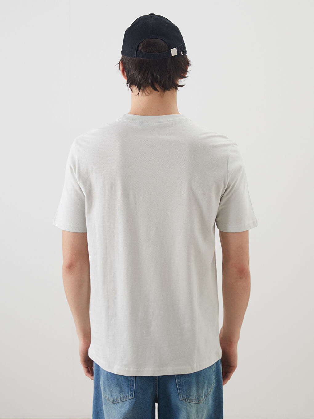XSIDE Crew Neck Printed Jersey Men's T-Shirt -S5KM84Z8-RRX