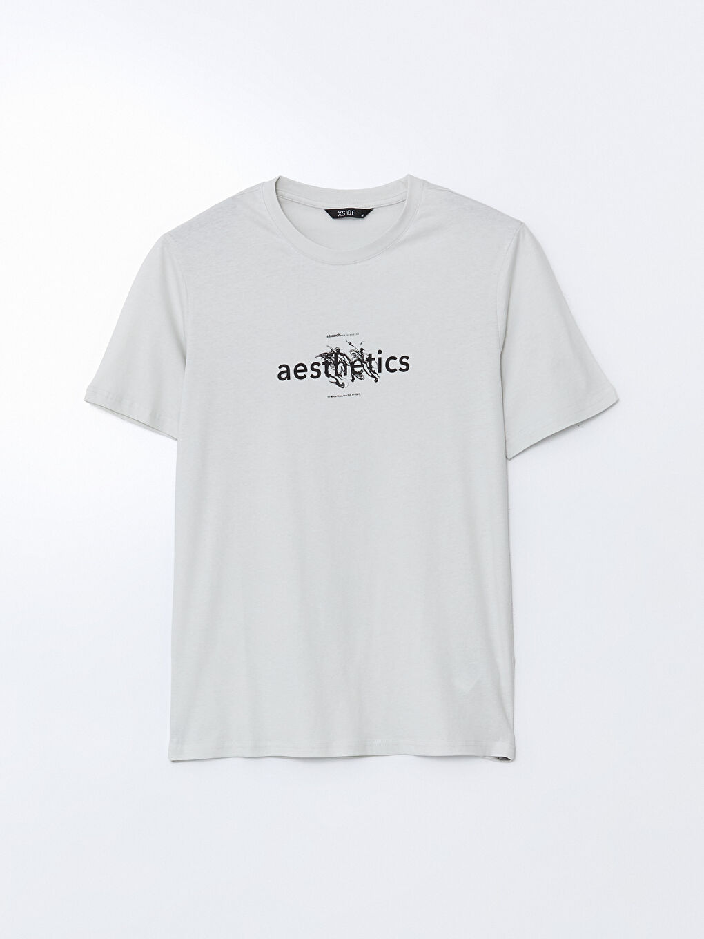 XSIDE Crew Neck Printed Jersey Men's T-Shirt -S5KM84Z8-RRX