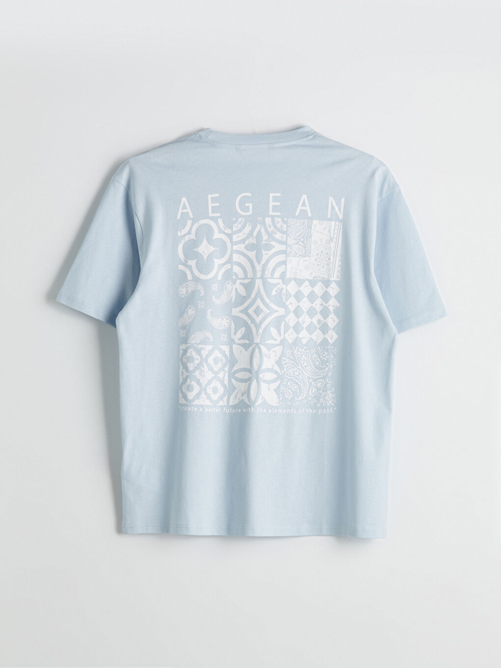 T-shirt BLEU Homme-5