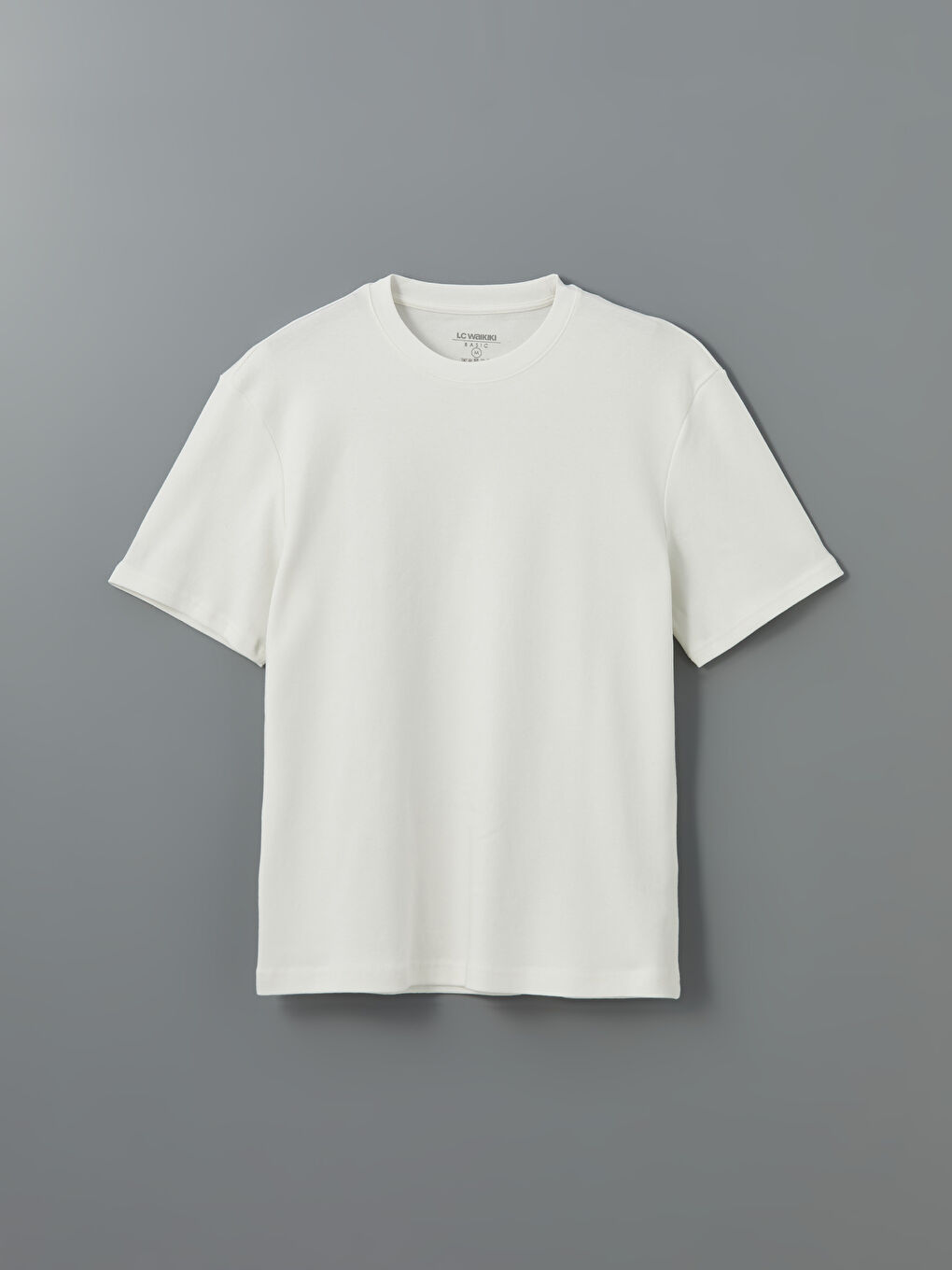 LCWAIKIKI Classic Crew Neck Short Sleeve Men's T-Shirt -W53870Z8-R9J