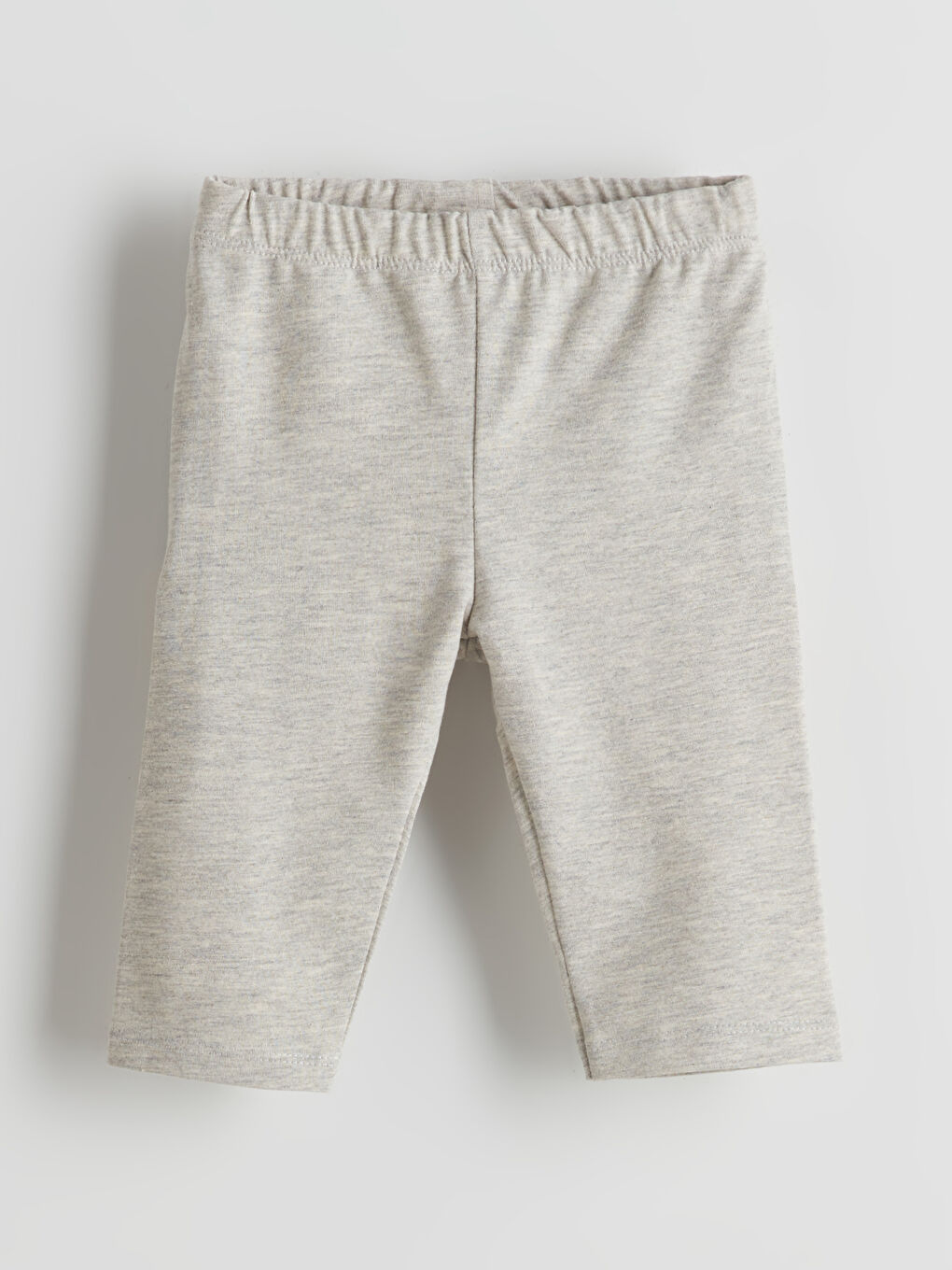 Gri Kız Çocuk Basic Kısa Tayt