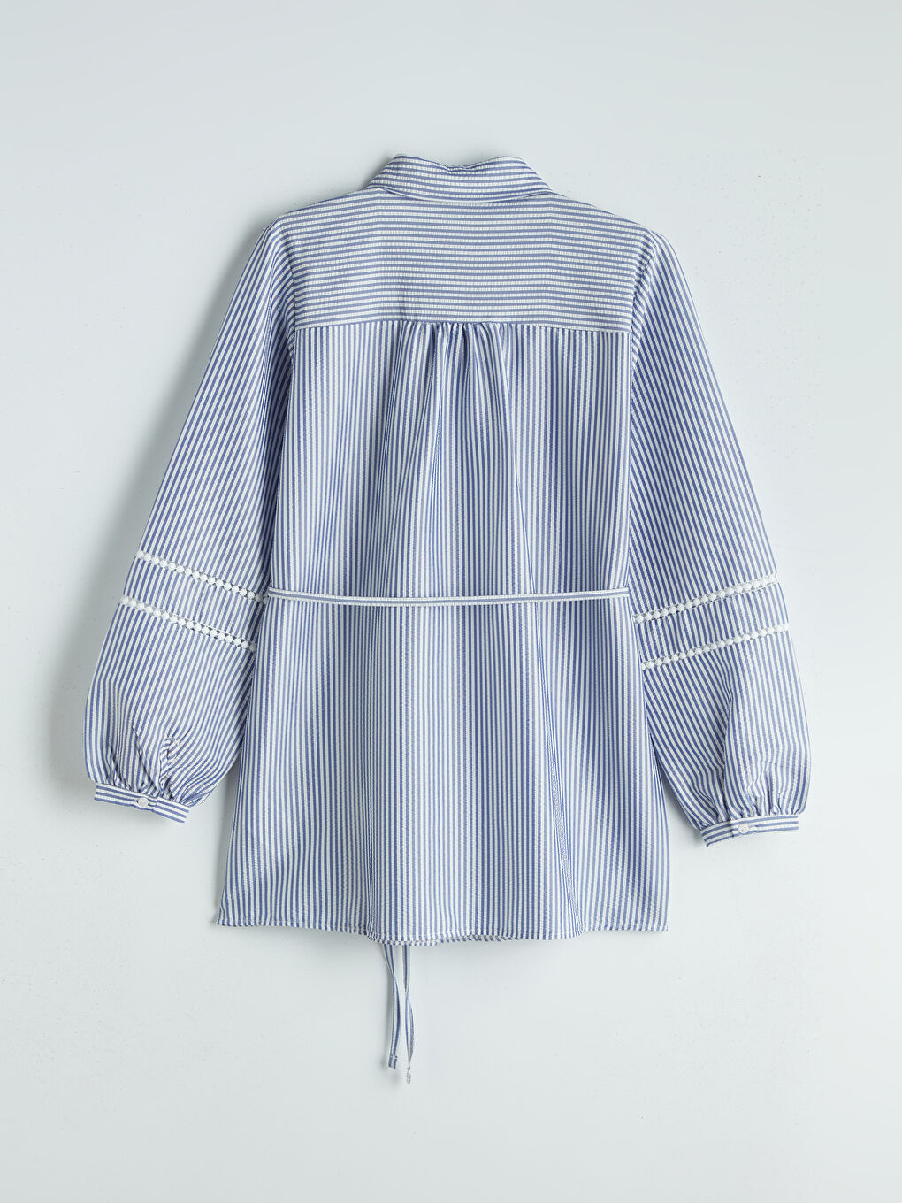 LCWAIKIKI Classic Striped Women's Shirt Tunic -S5KN31Z8-LEN