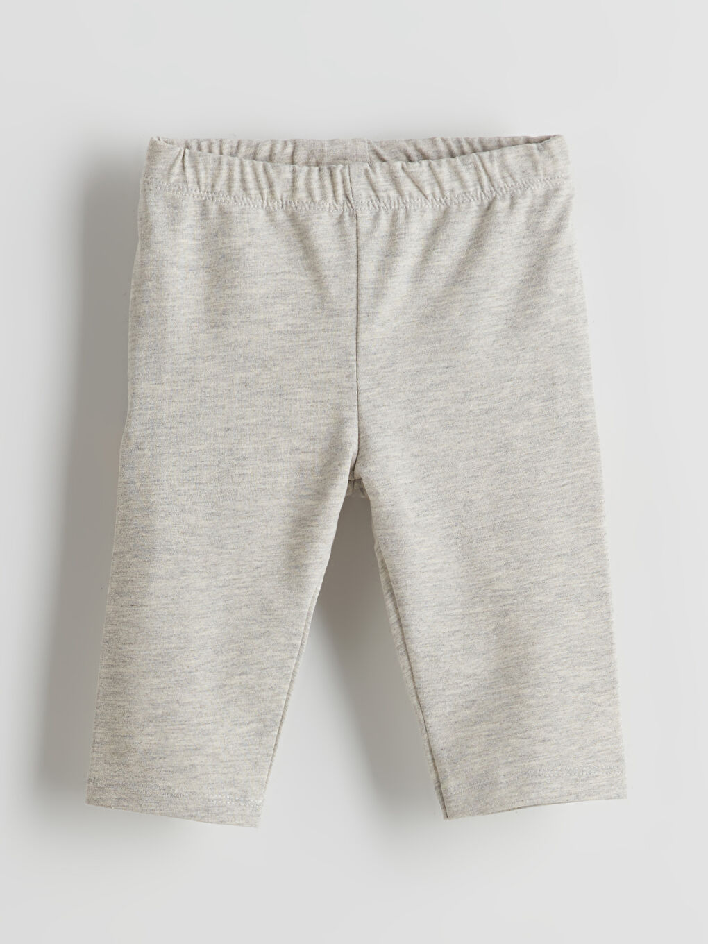 Gri Kız Çocuk Basic Kısa Tayt