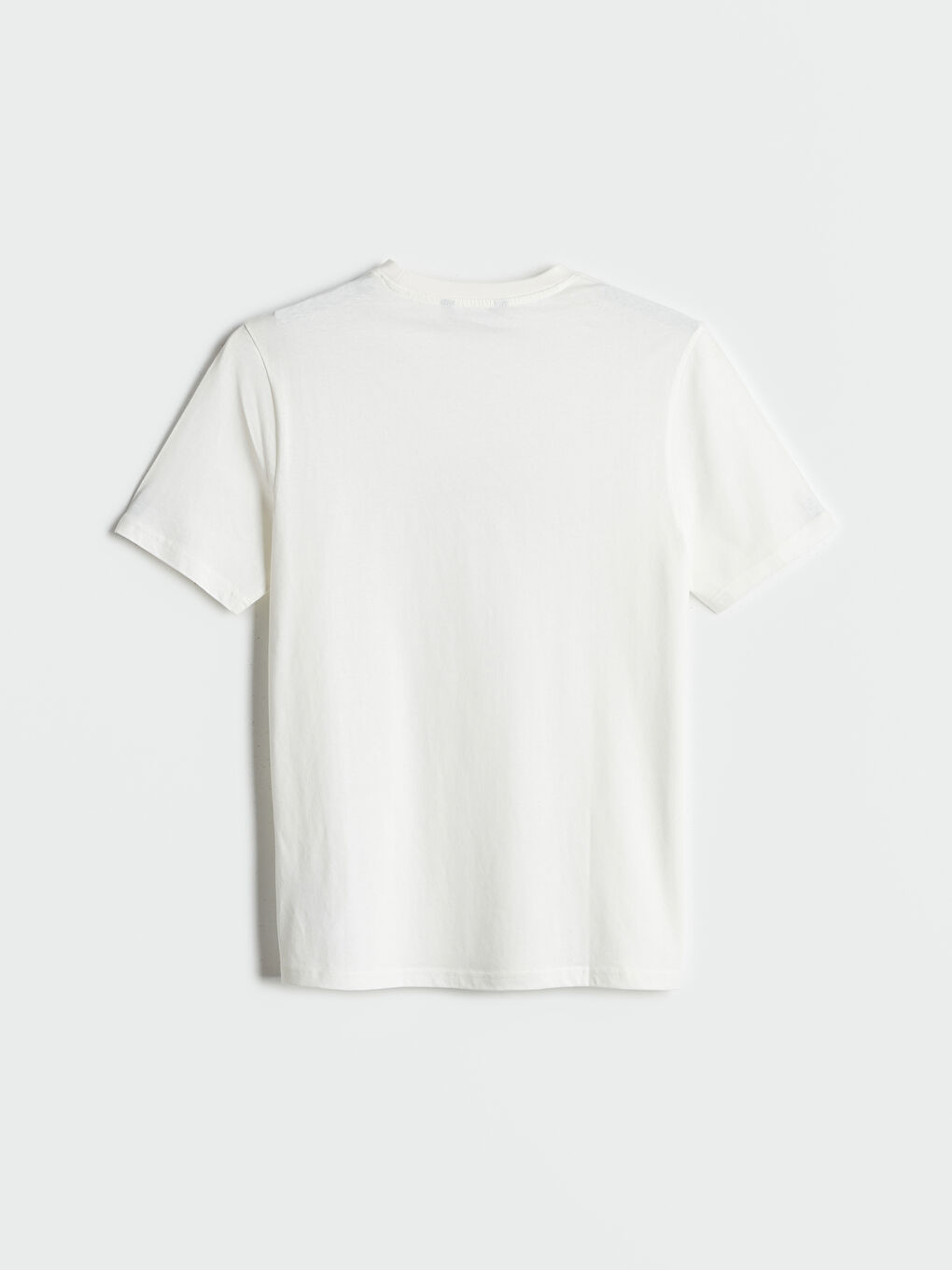 T-shirt en Jersey Imprimé à Col Rond pour Hommes-5